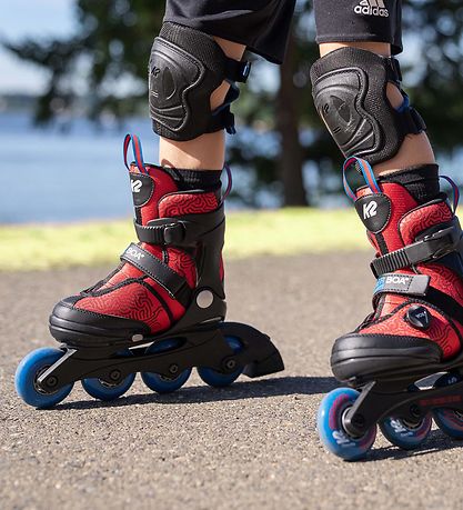 K2 Rollerskates - Raider Boa - Black/Red - Inline