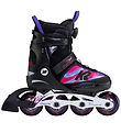 K2 Rulleskøyter - Charm Boa Alu - Svart/Rose/Blå - Inline skøyte