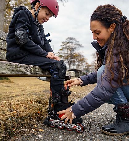 K2 Rollerskates - Hero Boa Alu - Black/Red/Orange - Inliner
