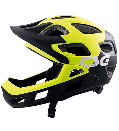 TSG Mountain bike helmet - Seek FR Graphic - Flow Black/Yellow