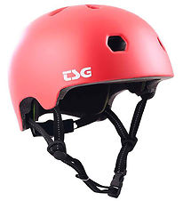 TSG Cykelhjälm - Mata Solid Färg - Satin Gentle Red