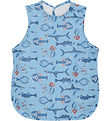 CeLaVi Förkläde - PU - Federala Blue m. Marina djur