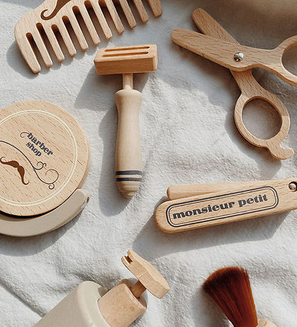 Konges Sløjd Shaving set - Wood - Multi