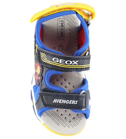 Geox Sandals w. Light - Android - Black/Royal