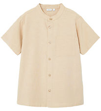 Name It Shirt - Noos - Nkmfaher - Viscose/Cotton - Humus