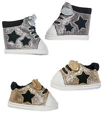 Baby Born Sneakers - 43 cm - Assorted - Silver/Gold