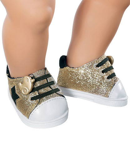Baby Born Sneakers - 43 cm - Assorted - Silver/Gold