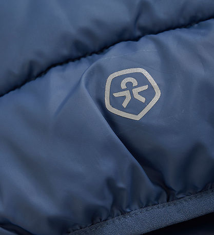 Color Kids Puffer Jacket - Vintage Indigo
