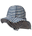 Wheat Bademütze - UV40+ - Indigo Stripe m. Klettband