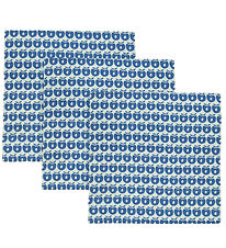 Småfolk Muslin Cloths - 3-Pack - 79x79 - Blue Lolite