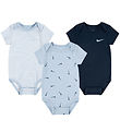 Nike Bodysuits k/æ - 3-Pack - Cobalt Bliss Heather