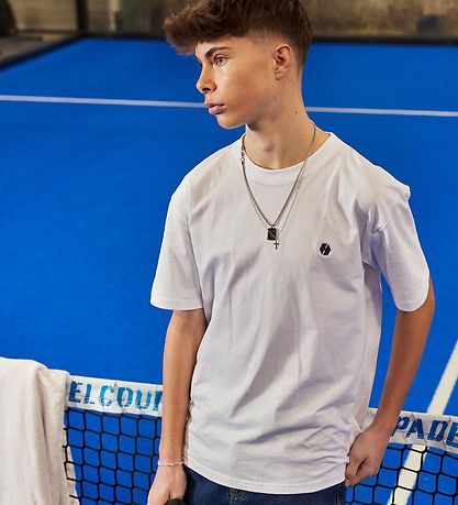 Hound T-Shirt - White m. Print