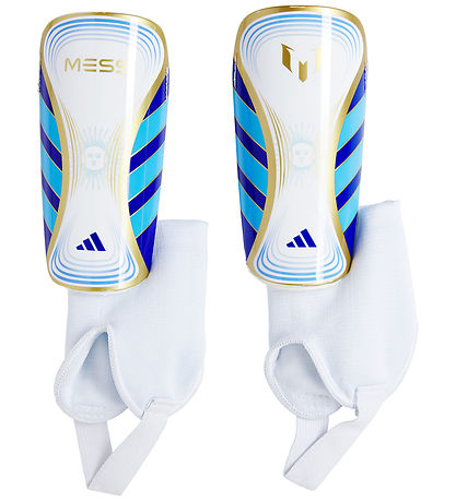 adidas Performance Shin Pads - Messi SG MTC J - White/Blue