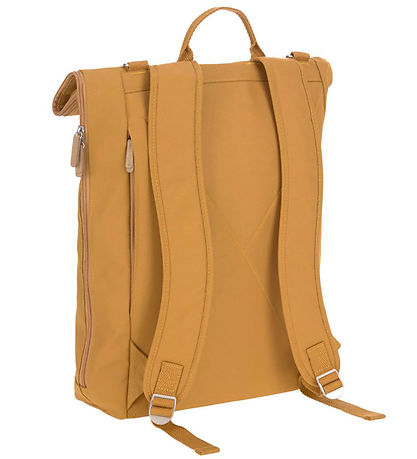 Lässig Changing Bag - GRE Rolltop Backpack - Curry