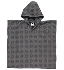 Småfolk Towel Poncho - Wilda Dove