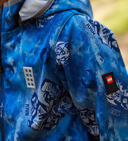 LEGO® Ninjago Softshell Jacket - LWScout 202 - M desert blue/Gre