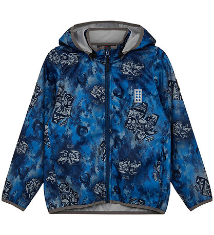 LEGO® Ninjago Softshell Jacket - LWScout 202 - M desert blue/Gre