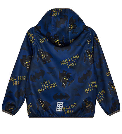 LEGO® Batman Softshelljacke - LWScout 201 - M Wüstenblau m. Prin
