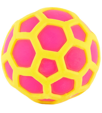 Keycraft Lelu - Atomic Squeeze Ball - Keltainen/Vaaleanpunainen