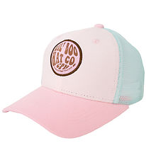 Lil' Boo Copenhagen Keps - Lastbilsförare - Rosa/Turquoise