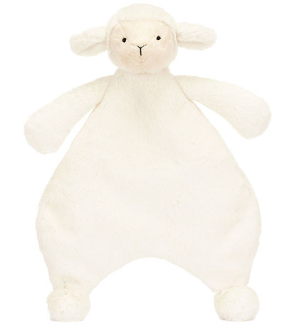 Jellycat Snuttefilt - 27x20 cm - Bashful lamm