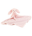 Jellycat Uniriepu - 34x34 cm - röyhkeä Bunny - Baby Pink