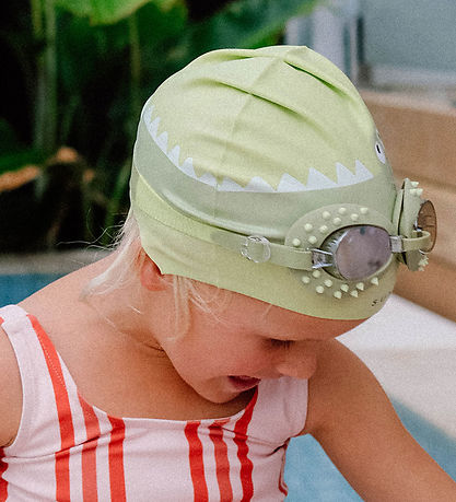 SunnyLife Badehette - Cookie Croc - Light Khaki