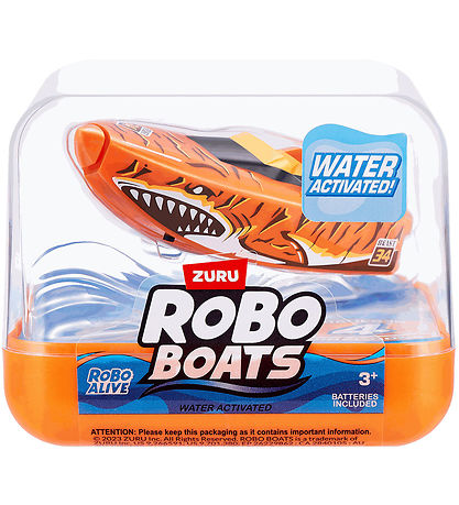 Robo Alive Badespielzeug - Robo Boats - Gemischt - Orange/Rot/B