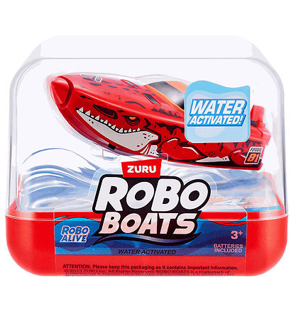 Robo Alive Badespielzeug - Robo Boats - Gemischt - Orange/Rot/B