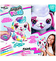 Airbrush Plush Soft Toy - DIY Dog