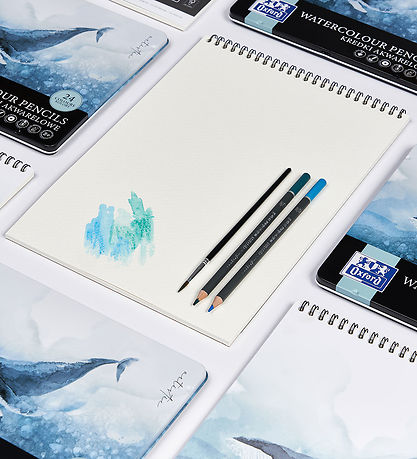 Oxford Sketchpad - A4 - Creative Pad Watercolor
