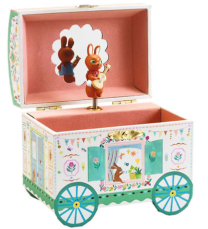 Djeco Music Box - Roulotte Enchanted Caravan