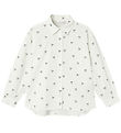 Name It Oversize Long Shirt - NkfHilippas - Bright White