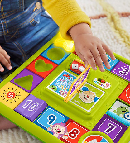 Fisher-Price Activity Toy - Roll & Spin Game Board