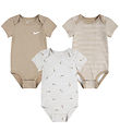Nike Samfellur k/æ - 3 Pakki - Pale Ivory Heather