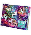 Crocodile Creek Jigsaw Puzzle - 100 Bricks - Unicorn Galaxy