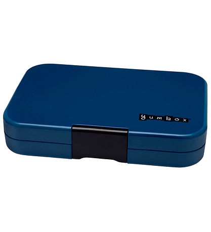Yumbox Lunchbox w. 4 Rum - Bento Tapas - Monte Carlo Blue/Shark