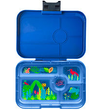 Yumbox Lunchbox w. 5 Rum - Bento Tapas - Monte Carlo Blue/Jungle