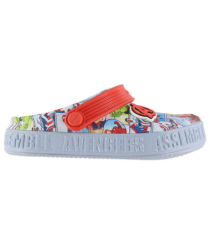 Crocs Sandalar - Avengers Off Court Clog K - Blátt/Grátt