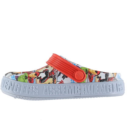 Crocs Sandalar - Avengers Off Court Clog K - Blátt/Grátt