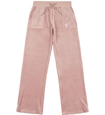 Juicy Couture Velúrbuxur - Tonal - Adobe Rose