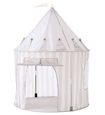 Kids Concept Play Tent - 100x130 cm - Gray Stripes