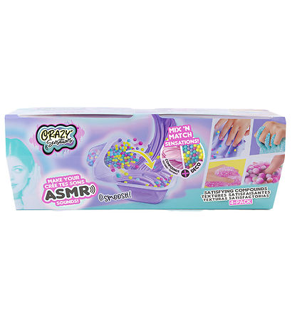 Crazy Sensations Set - ASMR - Satisfying Compounds - 4 pcs