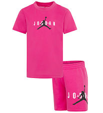 Jordan Shorts Sett - Bærekraftig - Laser Fuchsia