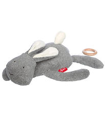 Sigikid Soft Toy w. Music - Rabbit - 40 cm - Grey