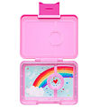 Yumbox Lunchbox w. 3 Rum - Bento Snack - Power Pink/Rainbow