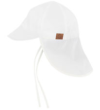 Mikk-Line Legionnaire Hat - Long Neck Solid - White
