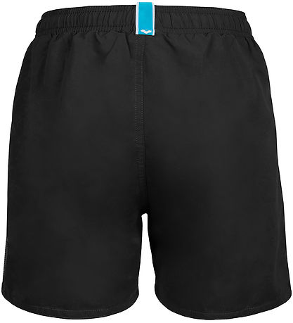Arena Badeshorts - Solid R - Schwarz/Weiß