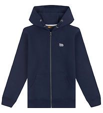 Lee Cardigan - Badge LB Zip Through - Marinblå Blazer