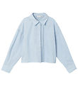 Name It Skjorte - Beskåret - NkfFalinnen - Chambray Blue